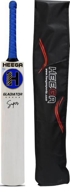 Heega Gladiator Super Kashmir Willow Cricket  Bat For 12 - 14 Yrs