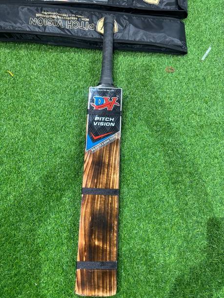 पिचविज़न KASHMIRI WILLOW TRIPLE BLADE कश्मीर विलो क्रिकेट  बैट फॉर 15+ Yrs