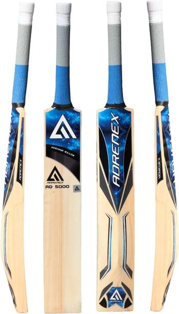 Adrenex AD-5000 Kashmir Willow Cricket bat with cover (...