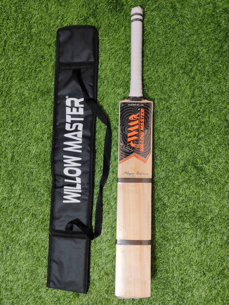 Willow master Fighter Hard Tennis Kashmir Willow Cricke...