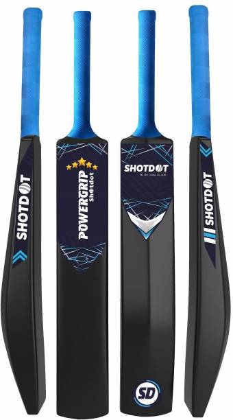 SHOTDOT Cricket Bat Plastic for Men & Women | Indoor Outdoor Turf Practice Bat | Durable PVC/Plastic Cricket  Bat For 15+ Yrs