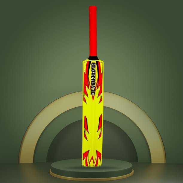 CLOVERBYTE Neon Full Size 9 No. Bat Premium Quality For Tennis Ball PVC/Plastic Cricket  Bat For 15+ Yrs