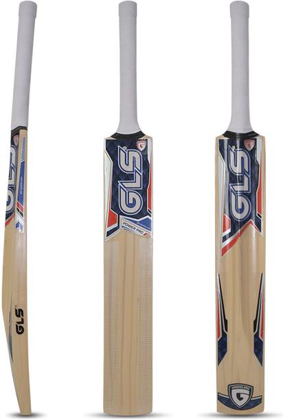 GLS Dominator Cricket Tennis Full Size Bat with Tetron Cover and Tennis Ball Poplar Willow Cricket  Bat For 15+ Yrs