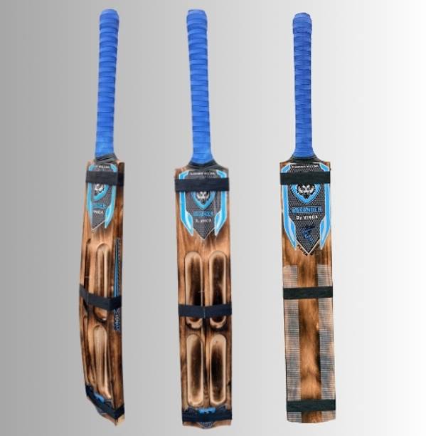 vinox Bavander 4 Capsule Burn t20 edition Poplar Willow Cricket  Bat For 12 - 14 Yrs