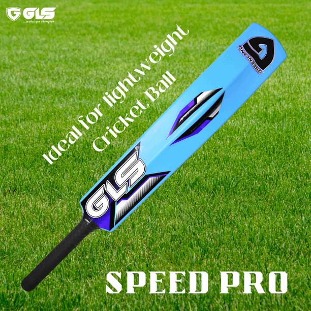 GLS Speed Pro Heavy Plastic (Size-6) for Tennis and Plastic and soft ball PVC/Plastic Cricket  Bat For 15+ Yrs