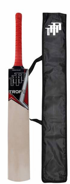 TrofT Massive Kashmir Willow Cricket Bat For 15+ Yrs