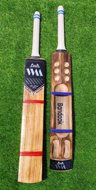 Willow master Triple blade Banduk Burn Edition Kashmir Willow Cricket  Bat For 15+ Yrs