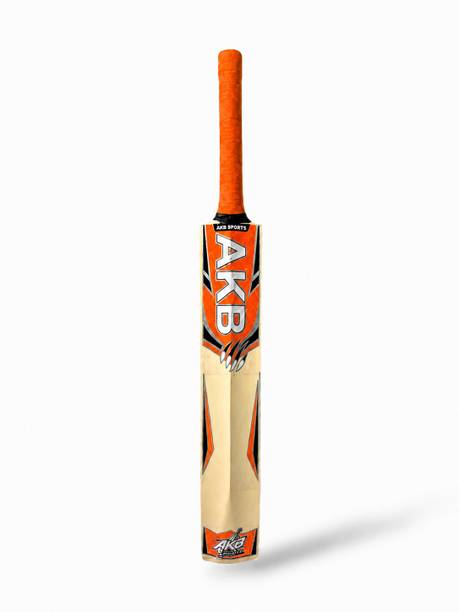 akbsports LIGHTWEIGHT Poplar Willow Cricket  Bat For 12 - 14 Yrs