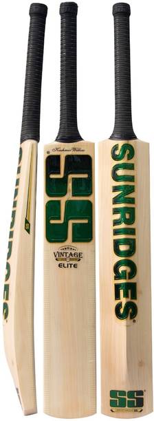 SS VINTAGE ELITE Kashmir willow cricket bat Size SH Kashmir Willow Cricket  Bat For 15+ Yrs