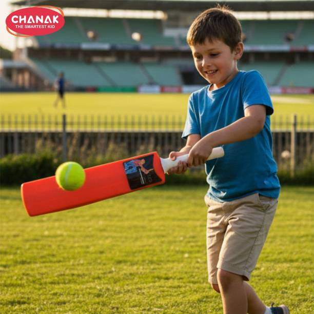 CHANAK Poweredge Small Cricket Turf Bat 25.5 inch for Kids Above