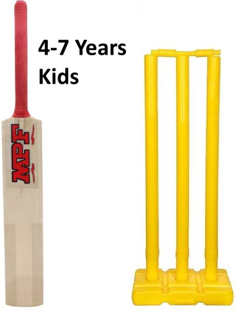 MPF Virat Cricket Bat with PVC Wicket Set & 1 Tennis Ba...