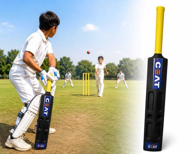 FIRST LOOK TRENDZ Full Size Durable Bats for Tennis & Wind Ball Lightweight PVC/Plastic Cricket  Bat For 15+ Yrs