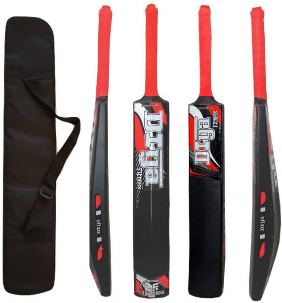 Mascot Plastic Tennis Cricket Bat Full Size PVC/Plastic Cricket  Bat For 15+ Yrs