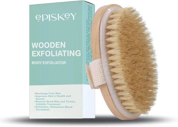 Episkey Dry Skin Body Brush Improves Skin's Health & Beauty With Natural Bristle
