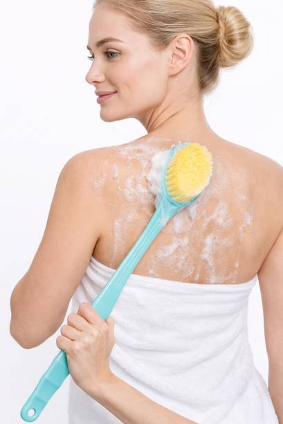 KMI Bath Brush Premium for Men Women with Long Handle Back Body Scrubber B_7