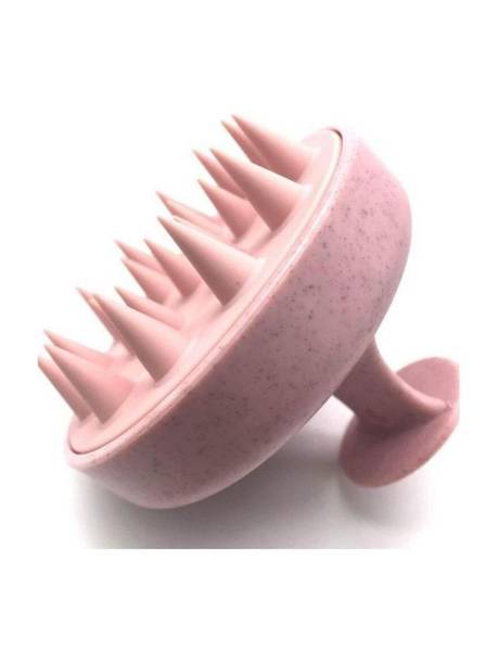 Mg StarMart Scalp Hair Head Soft Silicone Scrubber Brush For Shampoo To Reduce Dandruff
