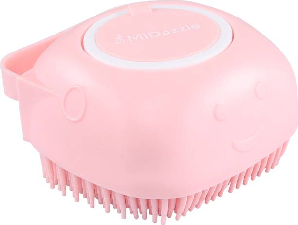 हर्ब नैचुरो Silicone Body Back Scrubber Double Side Bathing Brush for Deep Cleaning