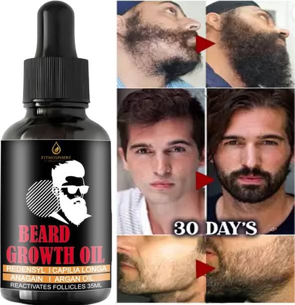 Fitmosphere advance oil-10X Extra Beard Hair Oil (35 ml) Hair Oil