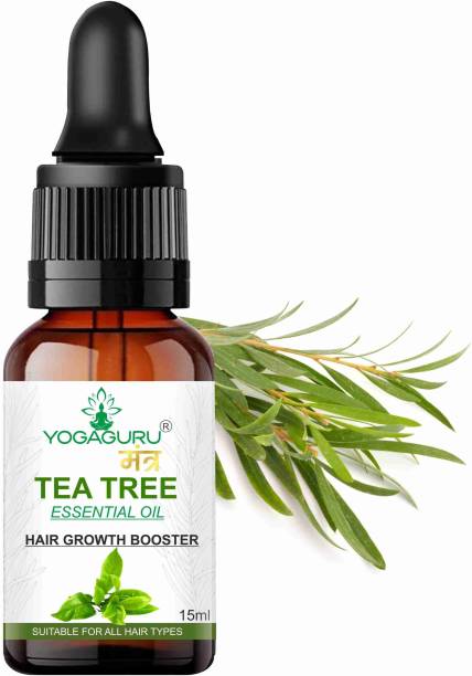 YOGAGURU MANTR Tea Tree Essential Oil, 100% Pure and Natural, For Aromatherapy , Skin & Hair
