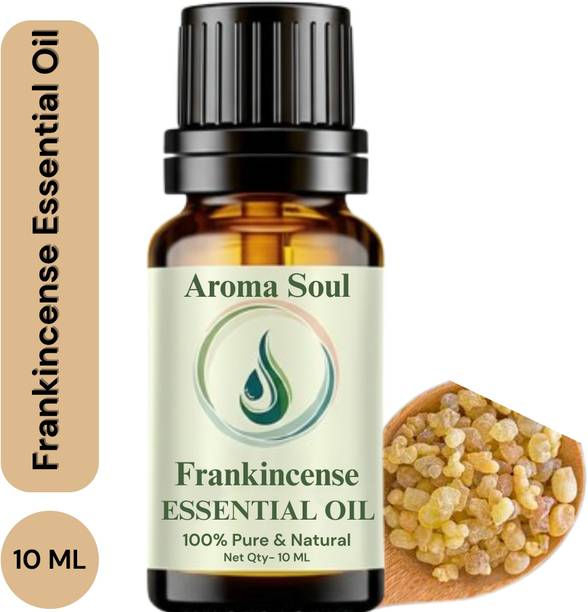 aroma soul Frankincense Essential Oil for Healthy Hair, Face, Skin Wrinkles, Scalp & Acne