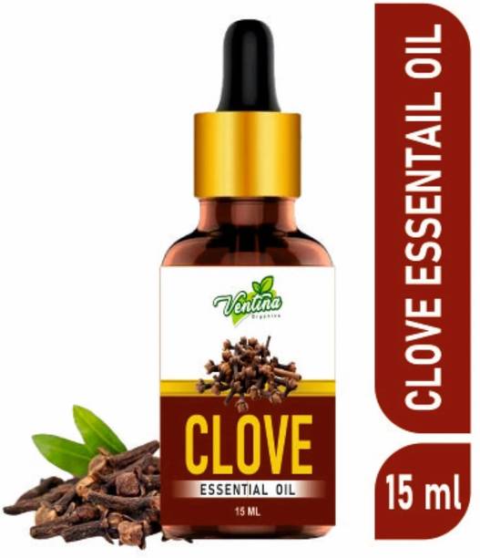 Ventina Organics Clove Essential Oil 100% Natural & Pure for Teeth,Skin and Hair