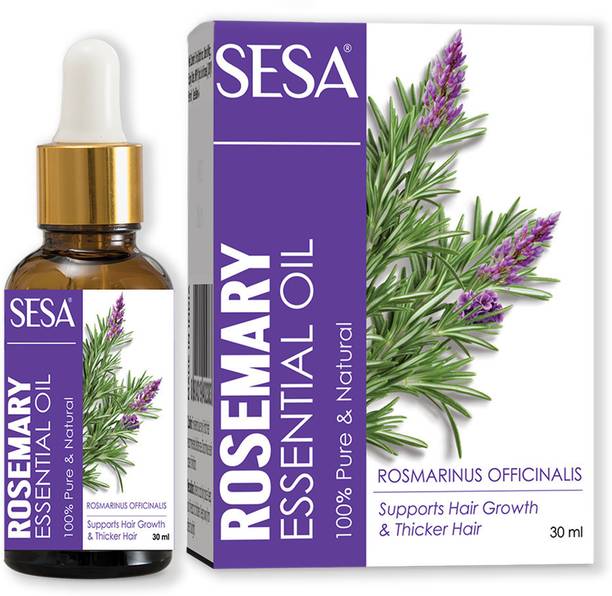 SESA 100% Pure Rosemary Essential Oil For Hair Growth & Nourishment, Face and Skin