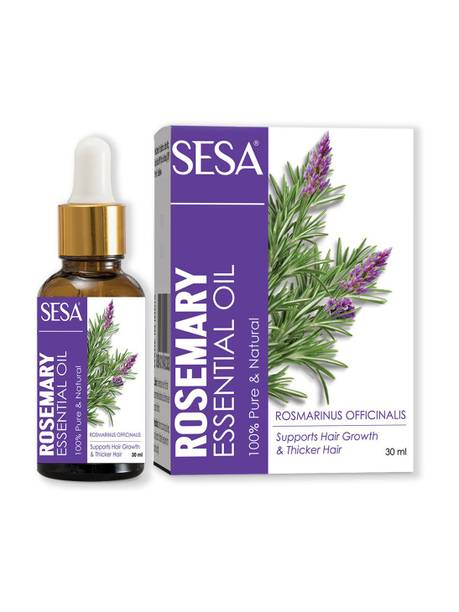 SESA 100% Pure Rosemary Essential Oil For Hair Growth & Nourishment, Face and Skin