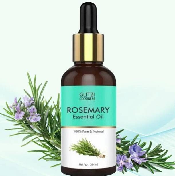 Glitzi Rosemary Oil, 100% Pure Oil for Hair Growth, Hair Fall Control Hair oil af