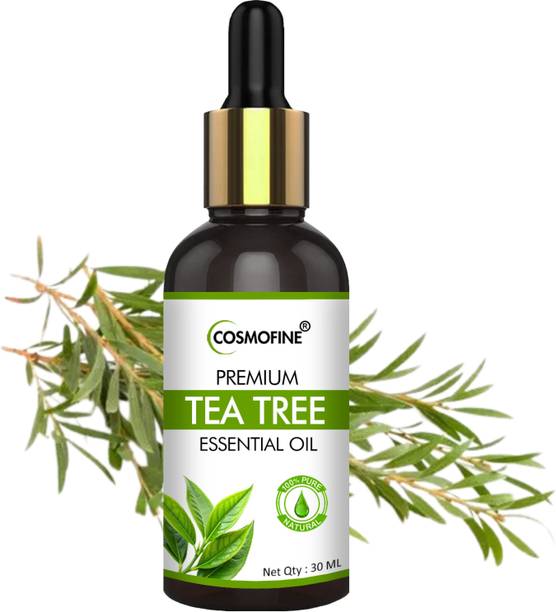 cosmofine Tea Tree Essential Oil For Skin, Hair, Face, Acne Care, Pimples, Dandruff