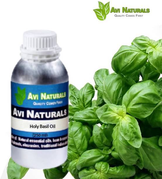 AVI NATURALS Holy Basil Oil, 100% Pure, Natural & Undiluted