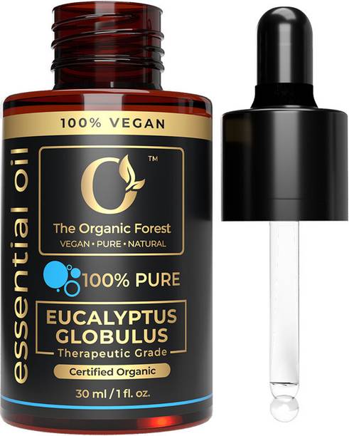 The Organic Forest 100% Plant Based Eucalyptus Essential Oil for Diffuser & Aromatherapy Use