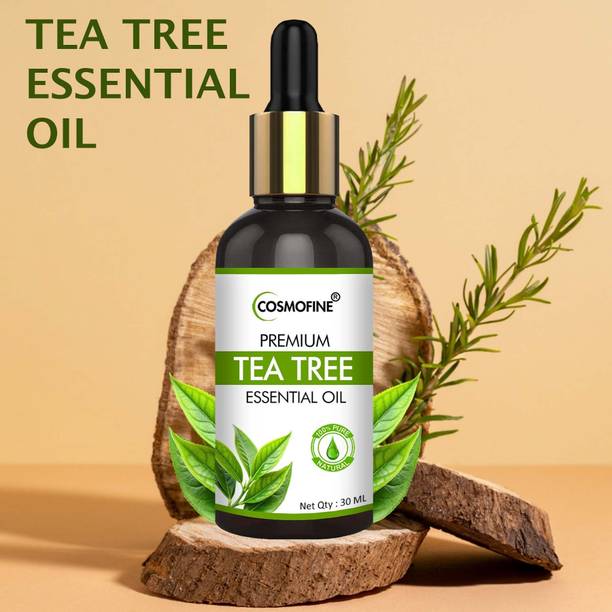 cosmofine 100% Pure & Natural Tea Tree Essential Oil | Hair Growth, Skin, Face Acne |