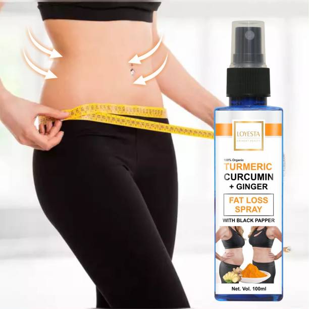 Loyesta Slim Belly Turmeric Ginger Oil Spray,lymphatic Drainage Ginger Oil Massage Spray