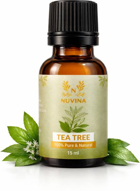 NUVINA Tea Tree Essential Oil | 15ml (Pack of 1) | 100% Pure and Natural