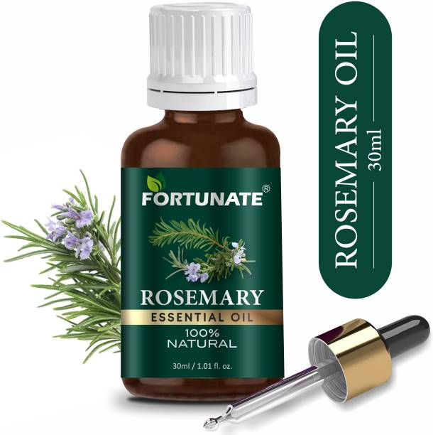 FORTUNATE Rosemary Oil for Skin, Muscle & Hair Conditioner - Rosemary Essential Oil