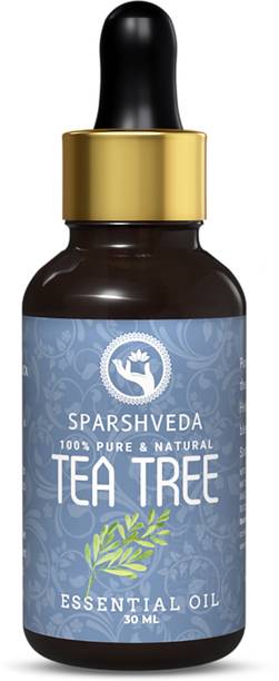 Sparshveda Pure Tea Tree Oil - Organic, Natural, for Skin, Hair Growth & Acne Care