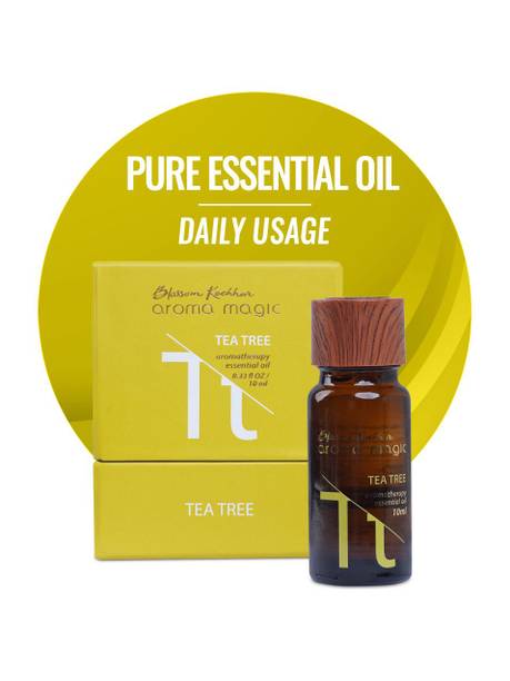 Aroma Magic Tea Tree Essential Oil |100% Pure Multipurpose Treat Acne, Dandruff & Cold Sores