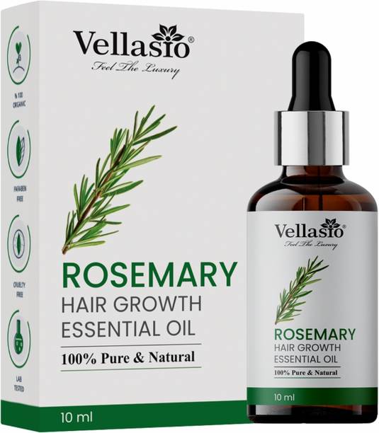vellasio 100 % Pure Rosemary Essential Oil for Promote Hair Growth & Nourishment