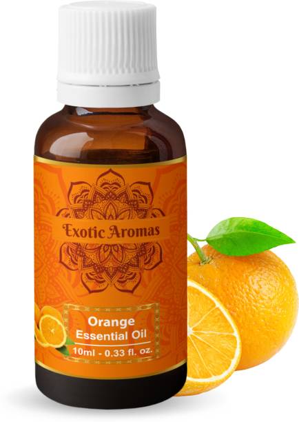 Exotic Aromas Orange Essential Oil, 100% Pure and Natural, For Aromatherapy , Skin & Hair