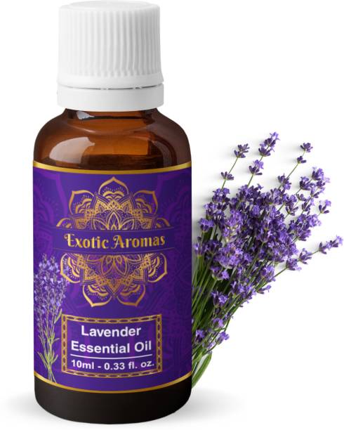 Exotic Aromas Lavender Essential Oil, 100% Pure and Natural, For Aromatherapy , Skin & Hair