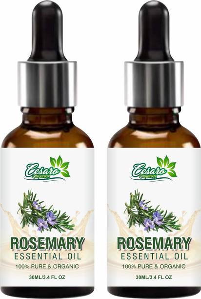 Cesaro Organics Rosemary Oil For Skin, Muscle & Hair Conditioner - Rosemary Essential Oil