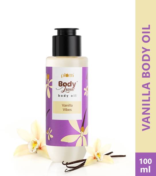 Plum BodyLovin’ Vanilla Vibes Body Oil | Deep Moisturization | Instant Glow