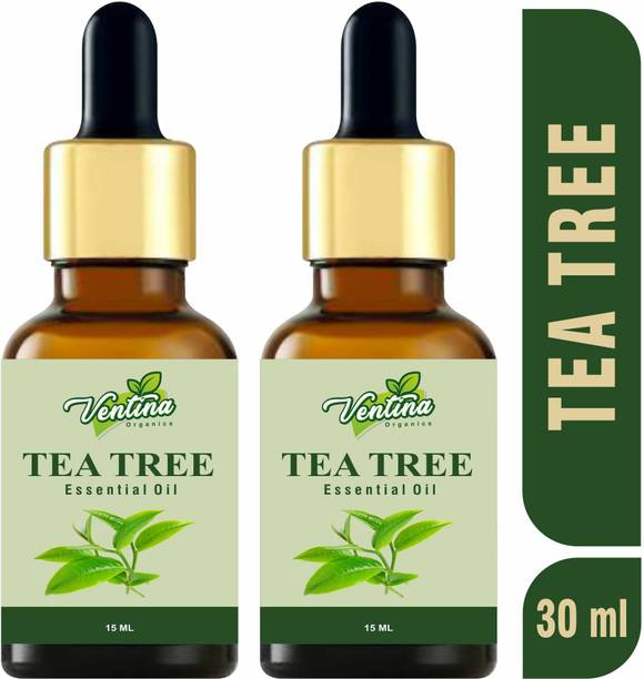 Ventina Organics Best Tea Tree Oil For Skin, Hair, Face, Acne Care, Pure & Natural Essential Oil