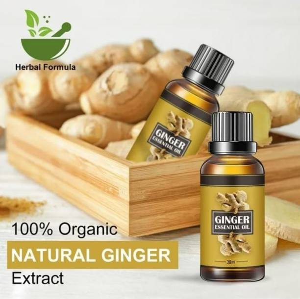 Fezora Belly Drainage Ginger Oil Weight Loss Ginger Fat Loss Lymphatic Drainage Oil
