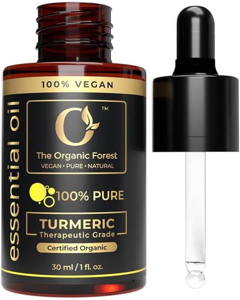 Plant Based Turmeric Essential Oil for Face & Skin Care - Ideal for Aromatherapy