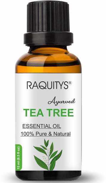 RAQUITYS Tea Tree Oil for Skin, Hair and Acne care