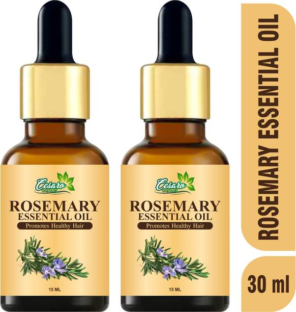 Cesaro Organics Rosemary Essential Oil For Skin, Muscle & Hair Conditioner