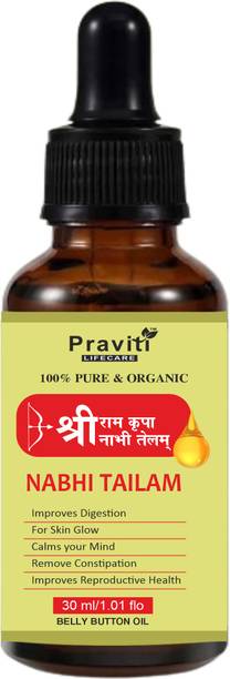 PRAVITI Sri Ram Nabhi Tailam Ayurvedic Multi Benefit Nabhi Oil