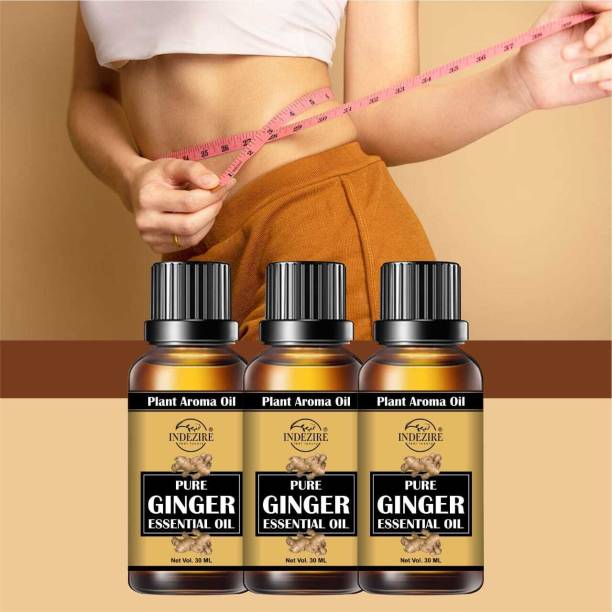 INDEZIRE Fat Burning Lymphatic Drainage Ginger Belly Drainage Ginger Massage Slim Oil
