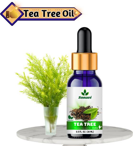 Sonavi Tea Tree Essential Oil For Skin, Hair, Face, Natural And Undiluted Essential Oil